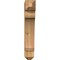 Ekena Millwork Legacy Craftsman Rough Sawn Bracket, Western Red Cedar, 4"W x 16"D x 24"H BKT04X16X24LEC04RWR - alternate 2